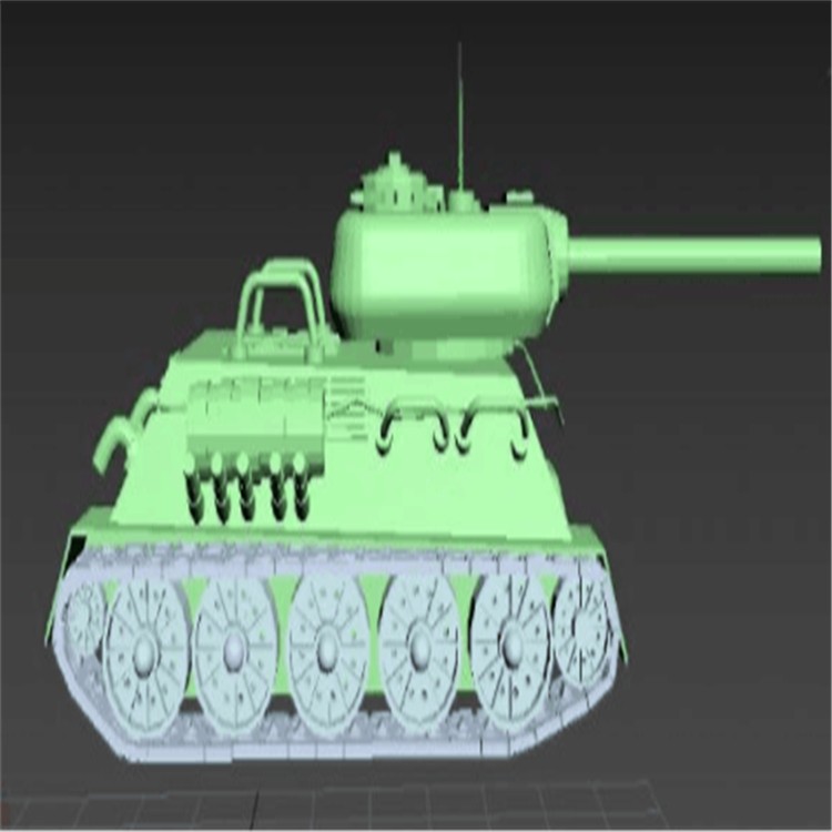 汉滨充气军用坦克模型